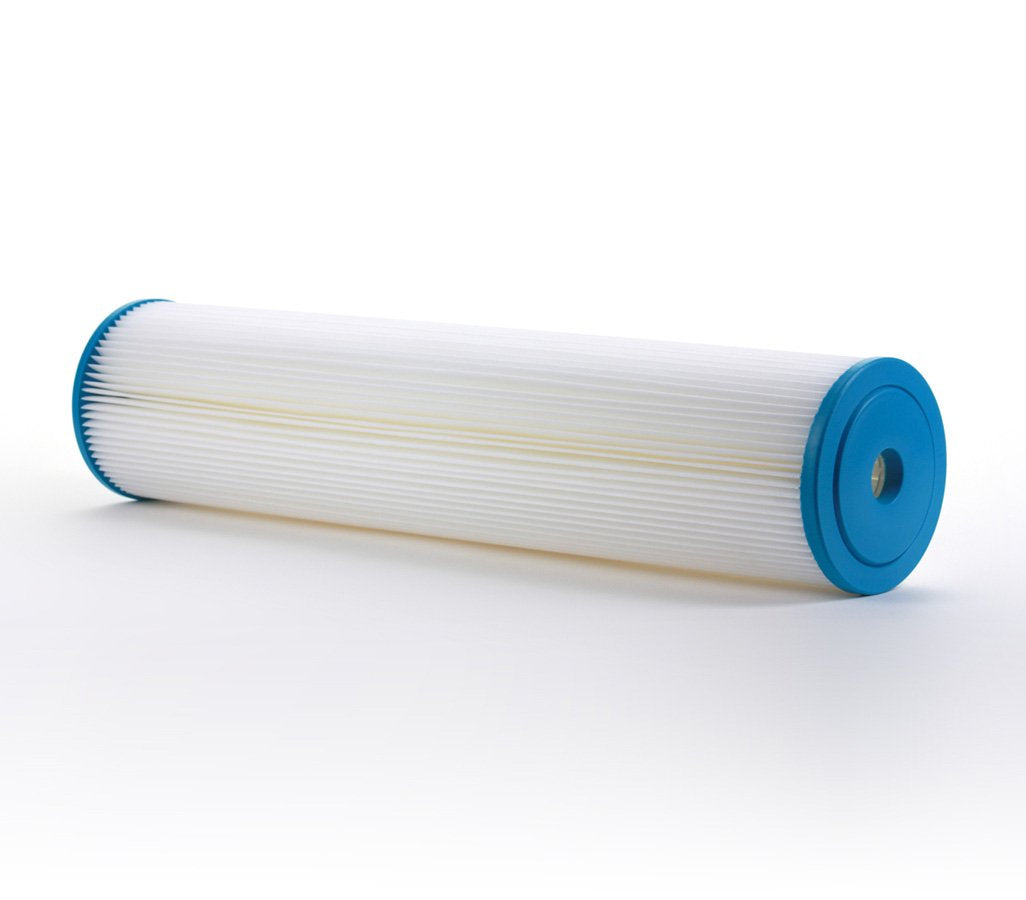 Hydronix Pleated Sediment Water Filter - 20 Micron - 4-1/2 x 20 inch - SPC-45-2020