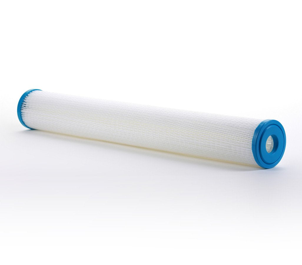 Hydronix Pleated Sediment Water Filter - 50 Micron - 2-1/2 x 20 inch - SPC-25-2050
