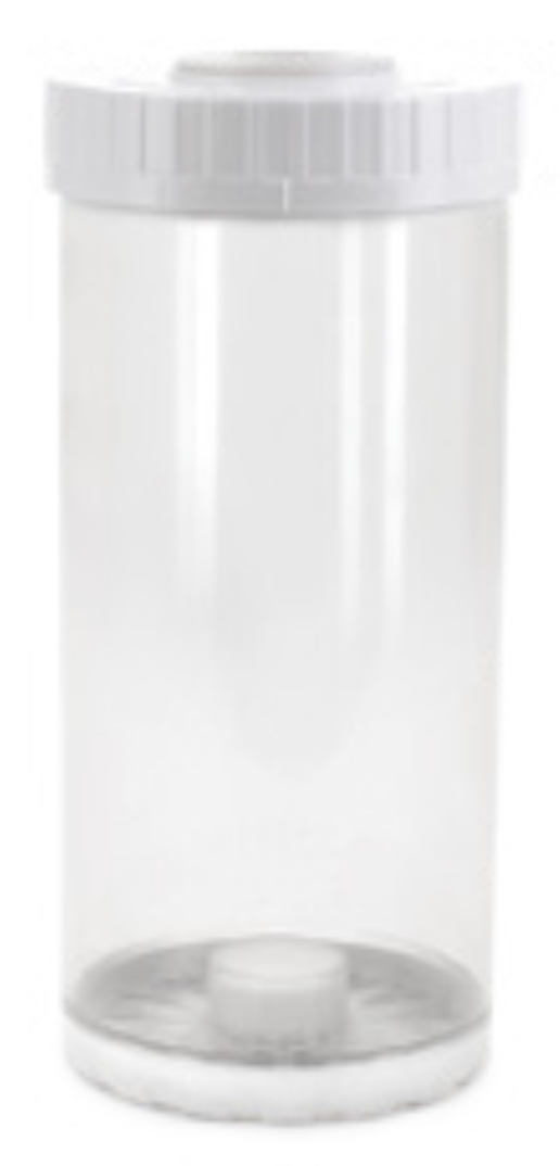 Hydronix EC Series Empty Refillable Cartridges (4.5x10 inch) - Clear Full Flow - EC-4510C