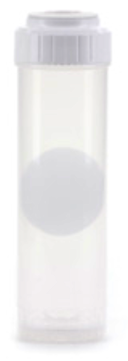 Hydronix EC Series Empty Refillable Cartridges (2.5x10 inch) - Clear - Full Flow - EC-2510C