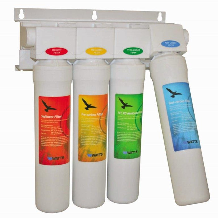 Watts WQC4RO11-50MTNF Quick Change (QC) Reverse Osmosis Systems - Metal Tank - 50 GPD