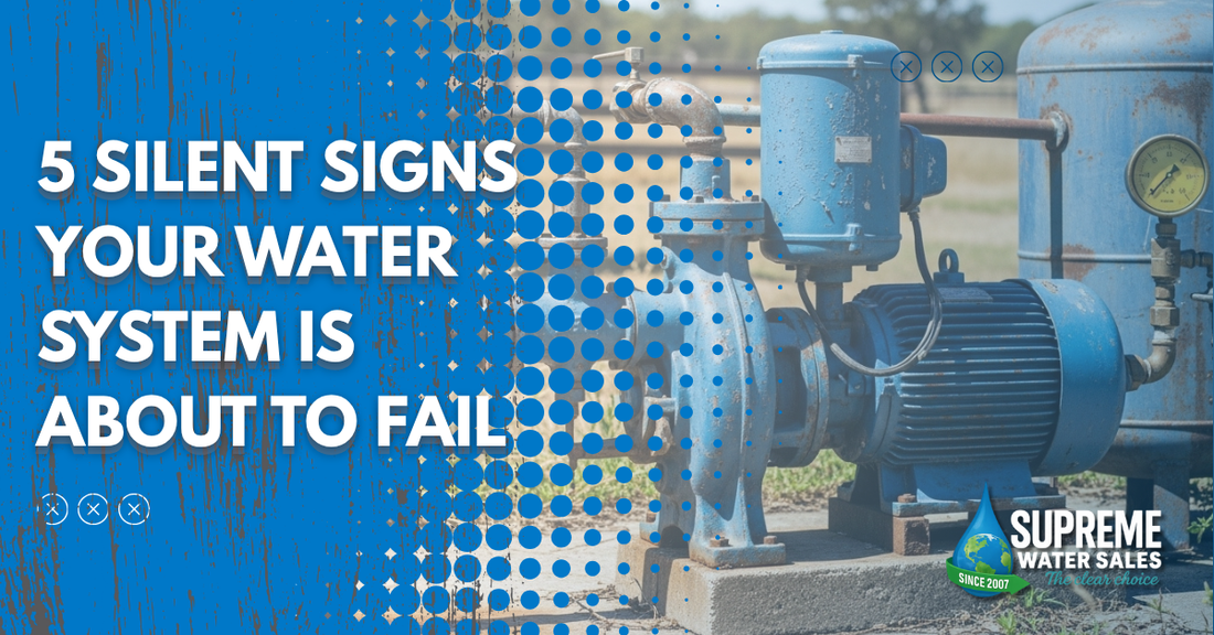 5 Silent Signs Your Water System Is About to Fail