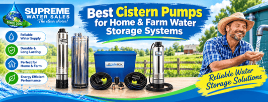 Best Cistern Pumps for Home & Farm Water Storage Systems