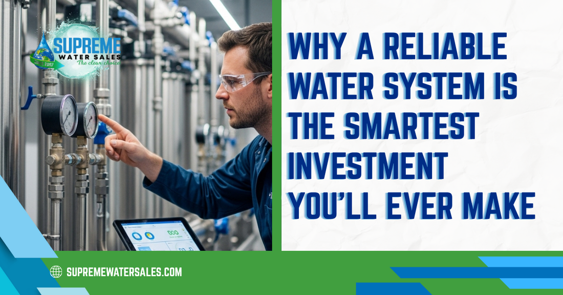 Why a Reliable Water System Is the Smartest Investment You’ll Ever Make