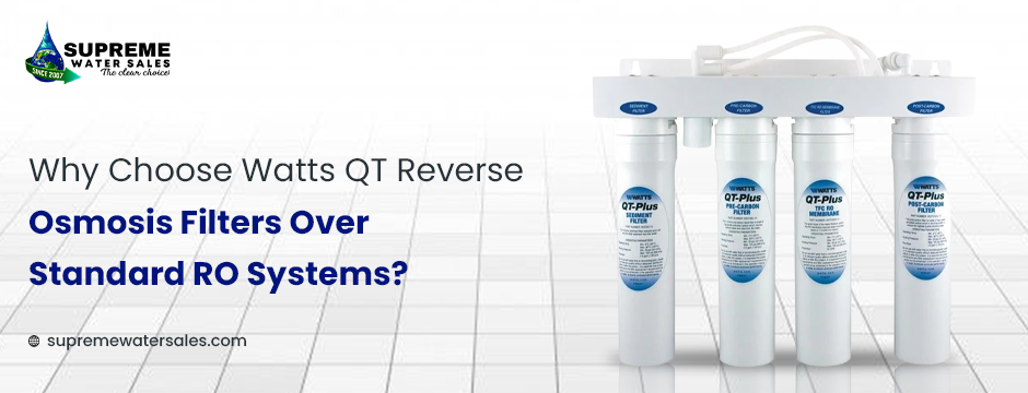 Why Choose Reverse Osmosis Filter Watts QT Over Standard RO Systems?