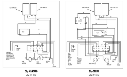 Franklin Electric 2823018110 - 2 HP - Submersible Motor Control Box - STANDARD