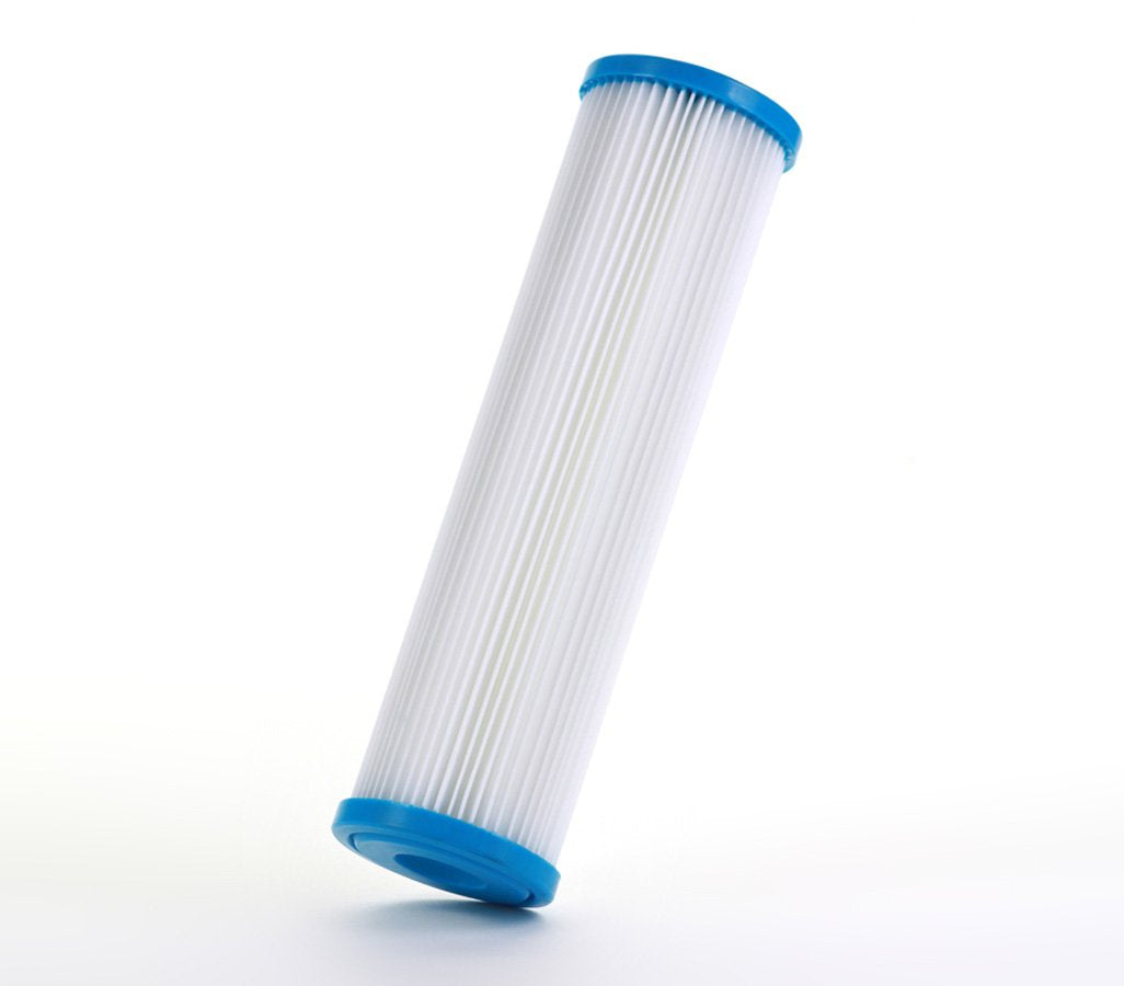 Hydronix Pleated Sediment Water Filter - 50 Micron - 2-1/2 x 9-7/8 inch - SPC-25-1050