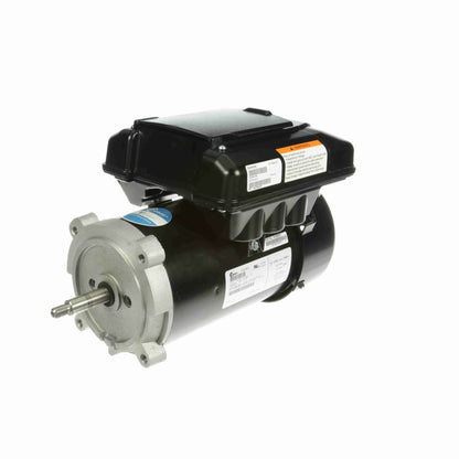 electric-pump-motor-with-black-capacitor-housing