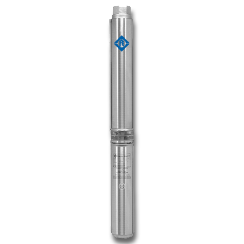 Franklin Electric 20JV1S4-3W230 Submersible Pump - 20 GPM - 1 HP - 230 Volts ( 3 Wires + Ground ) - SS
