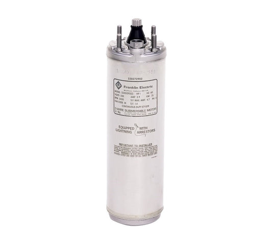 Franklin Electric 2445089003S - 4 Inch Submersible Well Motor - 2 Wire - 1 HP - 230 V