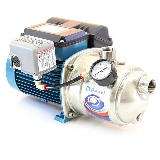 Pearl JSC-07F16P - Stainless Steel - Jet Pump - Brass Impeller - 3/4 HP - 115 / 230 Volt