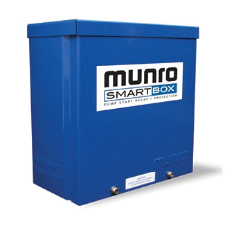 Munro SmartBox MPLC242W22T - 2-Wire Decoder Compatible - Low Pressure and Temperature Sensors  - 24V Controller to 240V Pump