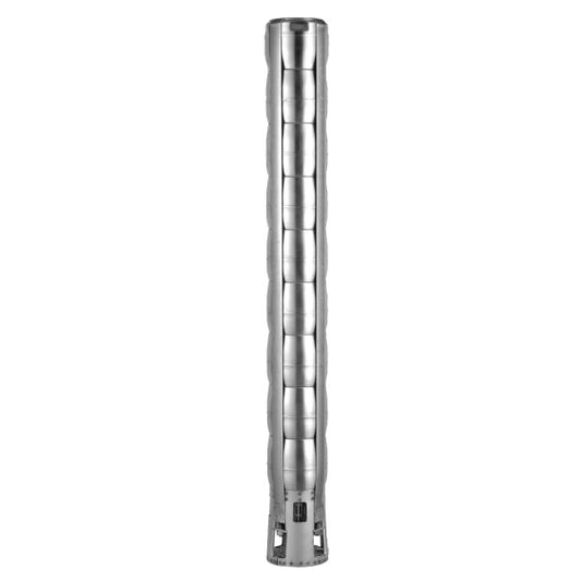 Pearl 6PWS90G100HH-D3M6 - 6 Inch Submersible Pump End ( ONLY ) - ( 10 HP Rated ) - 90 GPM - Full Stainless Steel