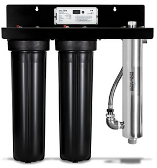 Polaris Scientific UV All in one Ultraviolet (UV) Water Disinfection and filtration System - UVA-418-S22