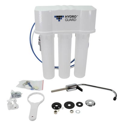 HYDRO GUARD U3000-UF UNDER-COUNTER WATER SYSTEM - SUPER ULTRA FILTRATION - 0.1 Micron