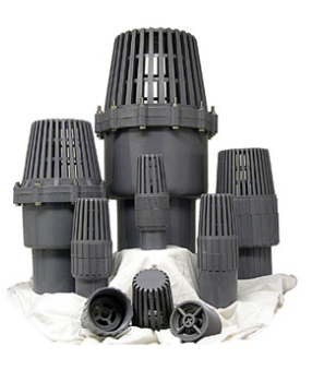 Munro PVC Foot Valves - 1.25 inch