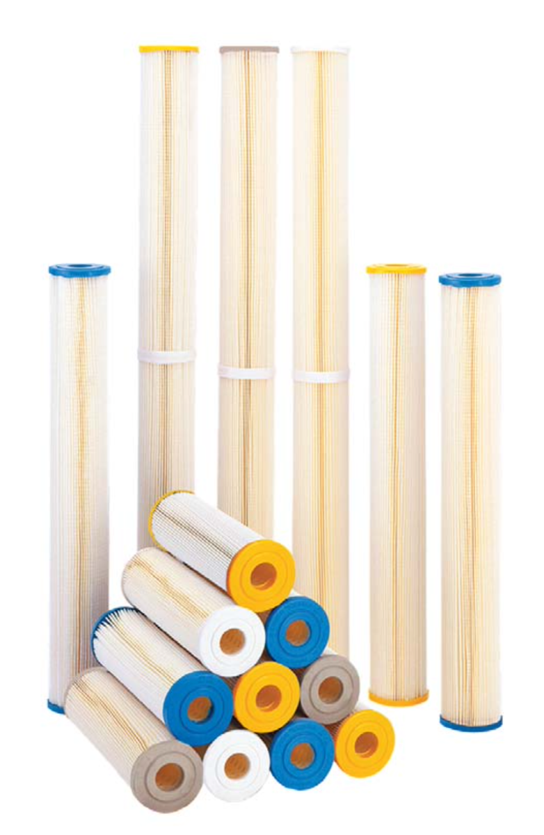 Harmsco  WaterBetter - Pleated Filter Cartridge - 2-3/4 x 10 inch - 1 Micron - WB-1W
