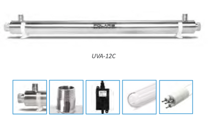 Polaris UV Water Disinfection Systems - 4 GPM - UVA-4C