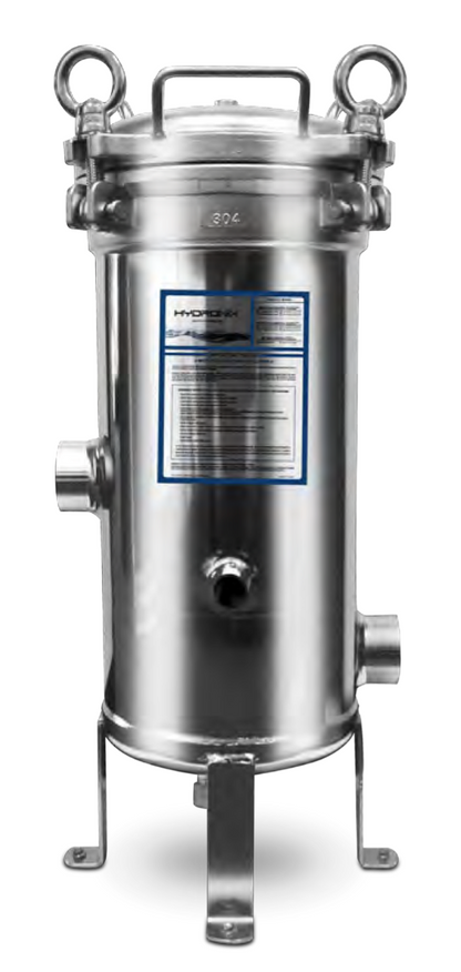 Hydroscientic 1008 GPM Stainless Steel Swing Bolt 36-Filter Jumbo 40 inch Filter Housing - MRH-3640-6FL