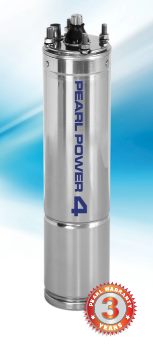 Pearl 4MWP-75C363 - 4 Inch Submersible Motor - 7.5 HP - 230V - 3 Wire - 3 Phase
