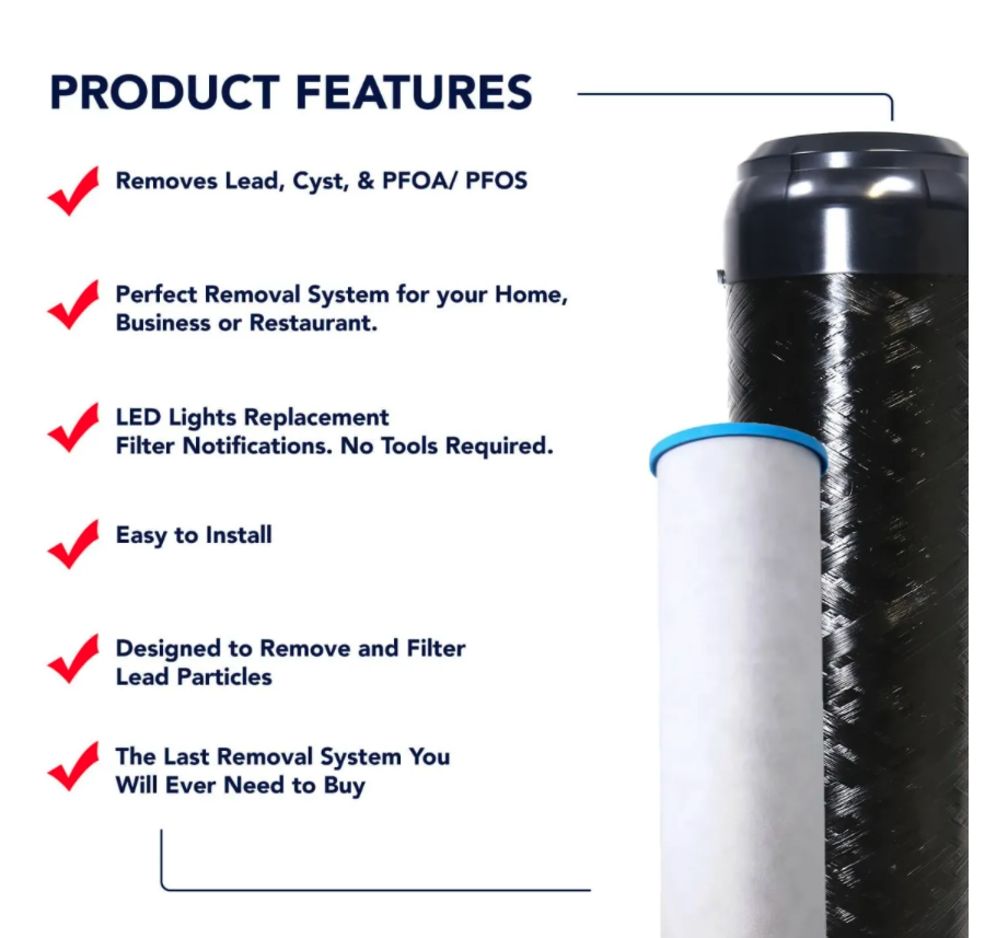 Whole House PFAS, Lead & Cyst Removal System (NSF Certified) – Enpress PIONEER