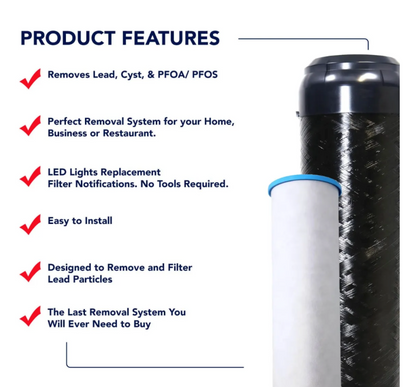 Whole House PFAS, Lead & Cyst Removal System (NSF Certified) – Enpress PIONEER