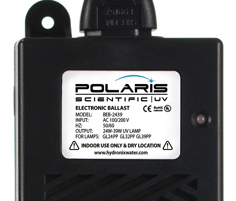 Polaris UV Water Disinfection Systems - 6 GPM - UVA-6C