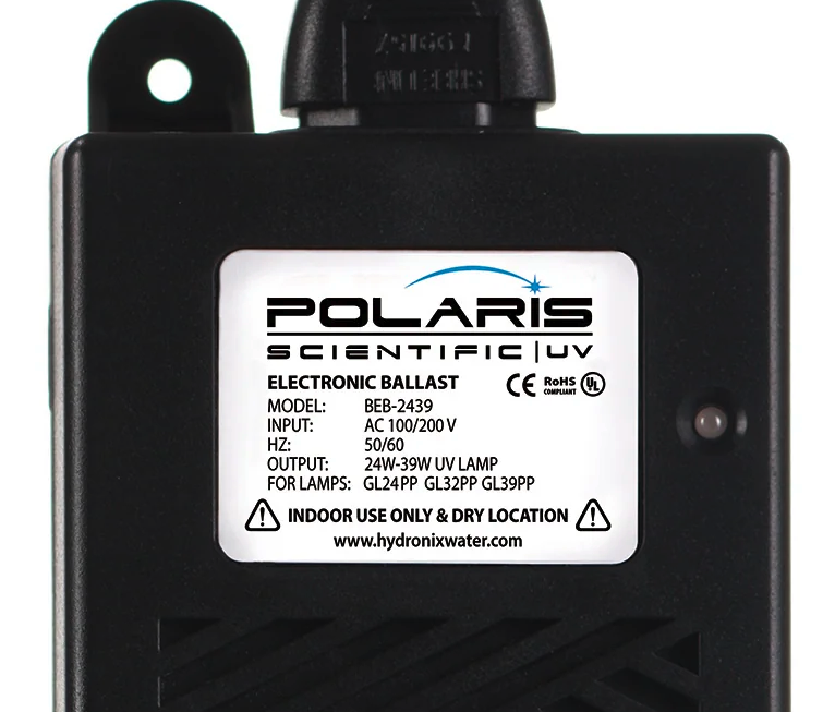 Polaris UV Water Disinfection Systems - 8 GPM - UVA-8C
