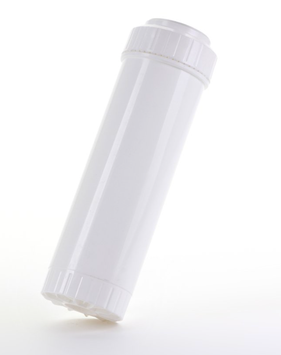Hydronix UDF Series Granular Activated Carbon (GAC) Media Filter + 0.5 lbs KDF - 2.5 x 10 inch - UDF-10KDF.5